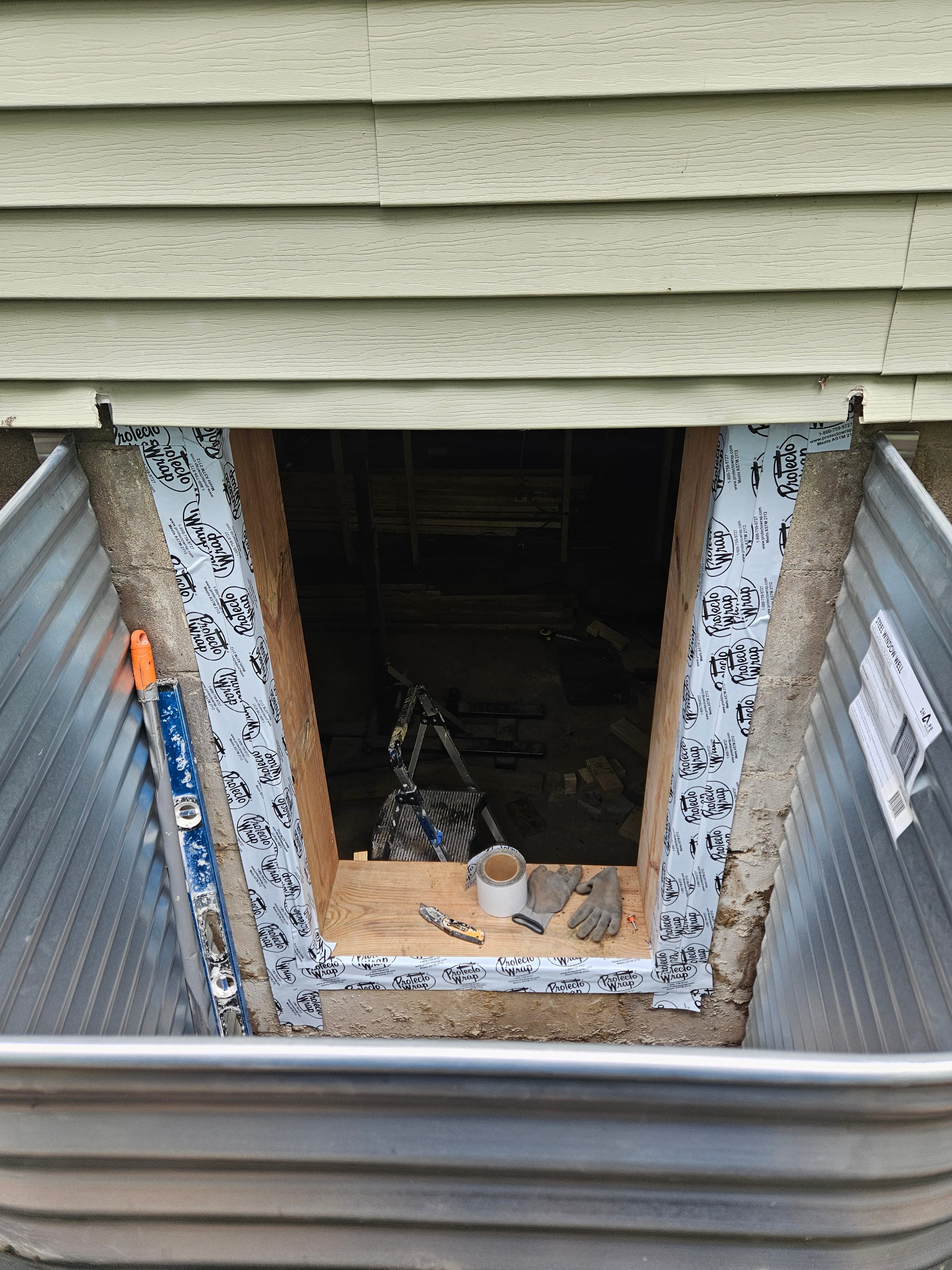 Egress Window Installation project in Savage, MN by Phoenix Remodeling LLC