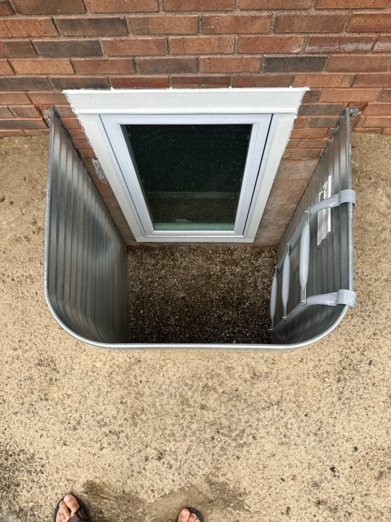 Egress Window Installation project in Savage, MN by Phoenix Remodeling LLC